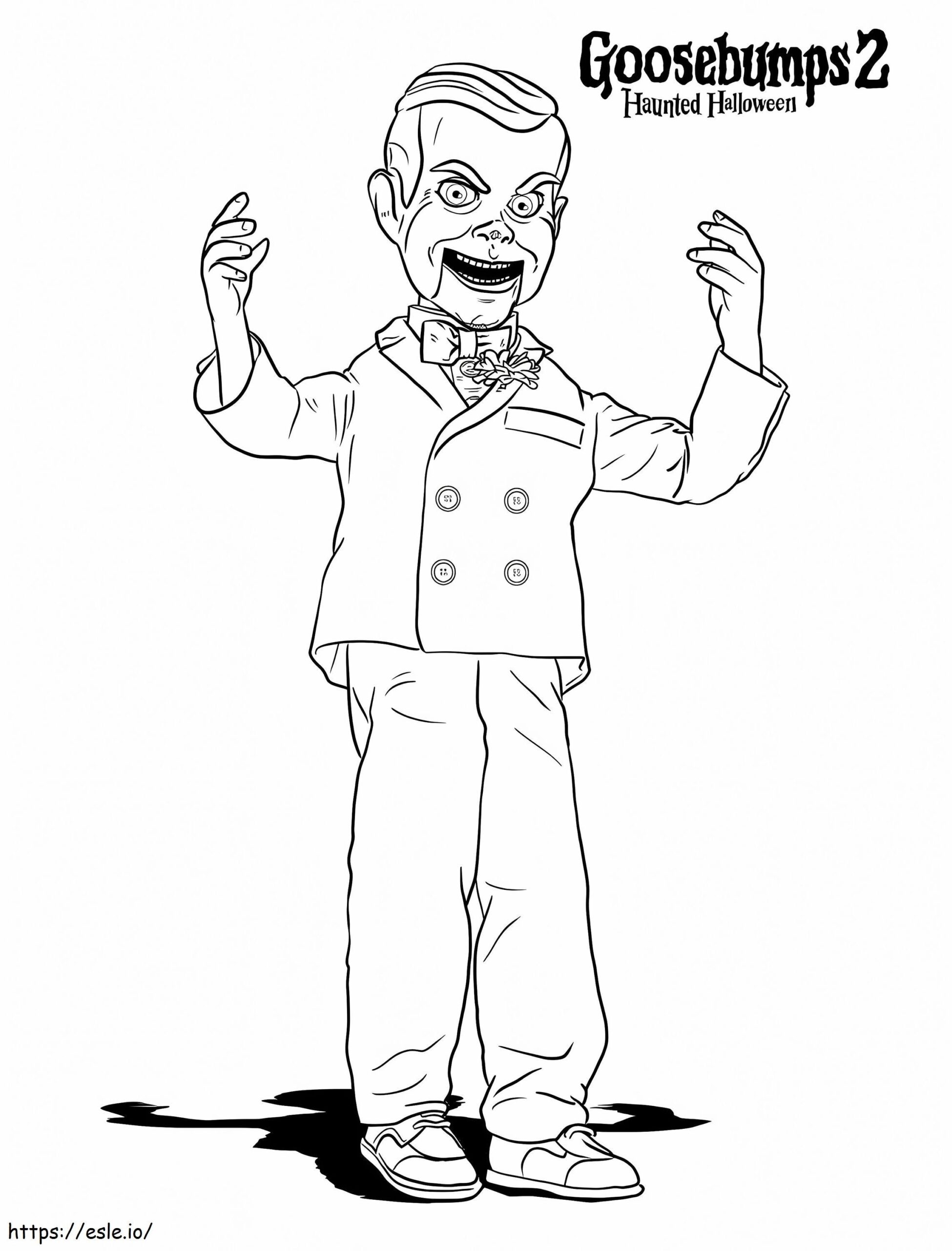 Slappy Coloring Page