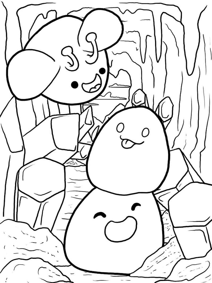 Slime Rancher Coloring Pages