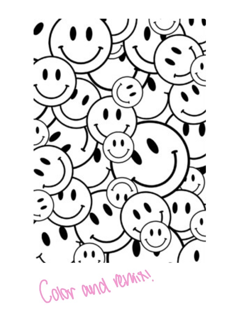 Smiley Face Coloring Sheet Notability Gallery