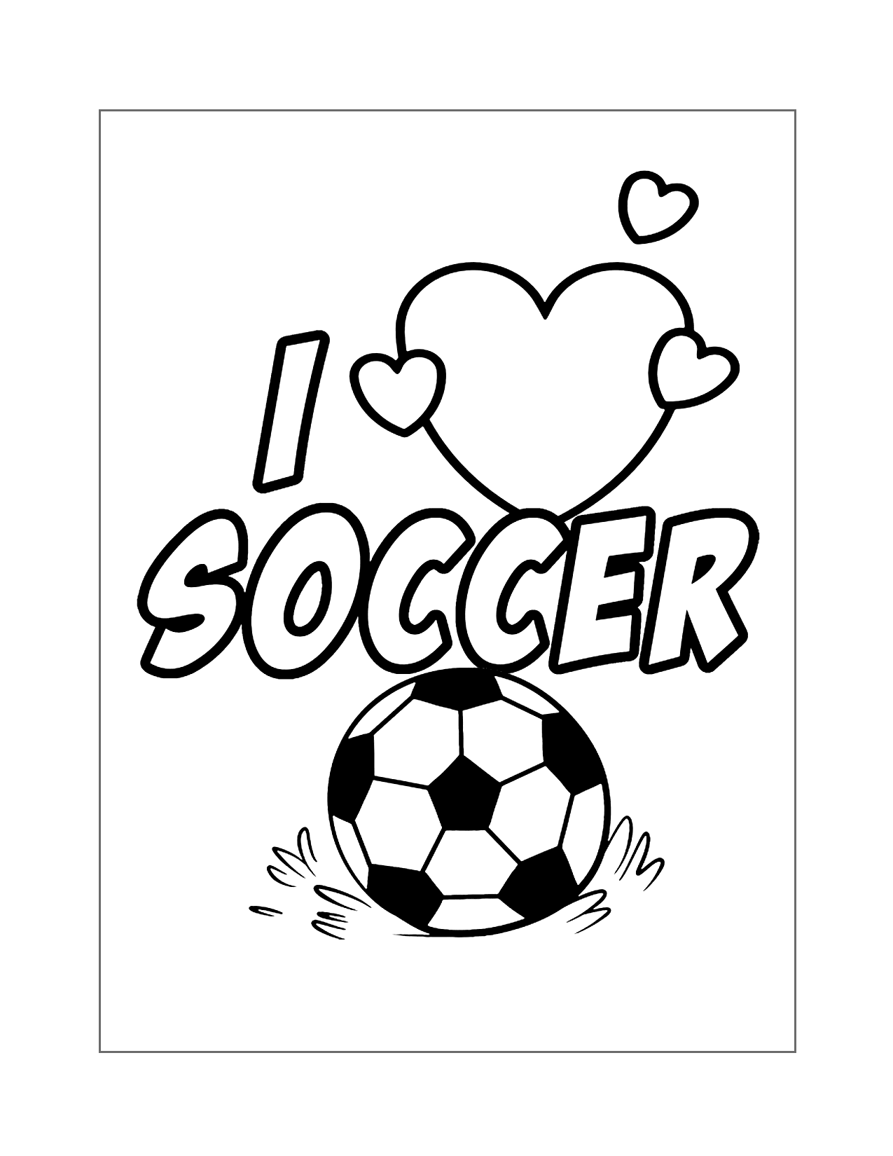 Soccer Coloring Pages Printable Coloring Pages FREE