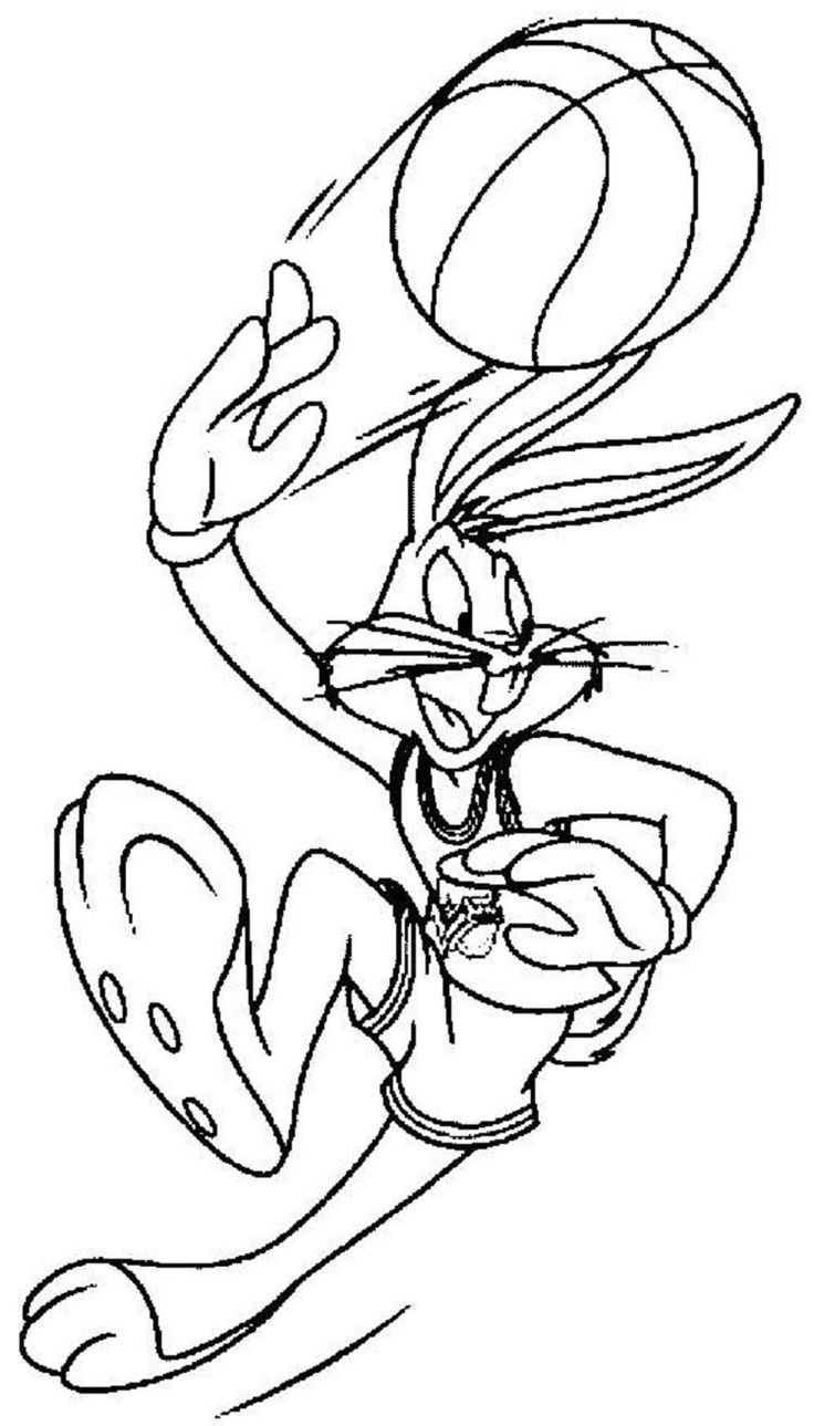 Space Jam Coloring Pages Printable