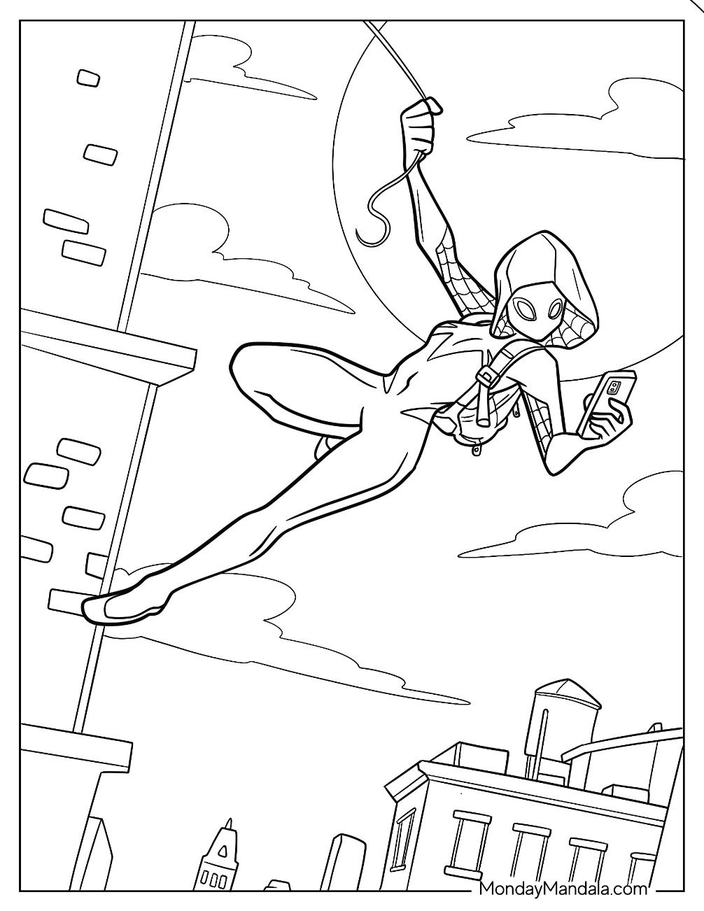 Spider Man Coloring Pages Print And Color