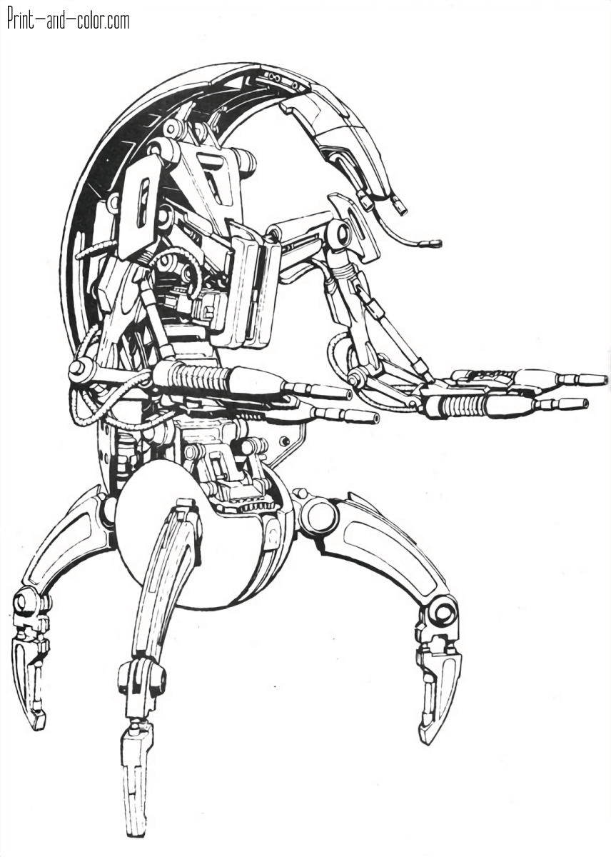 Star Wars Coloring Pages Print And Color
