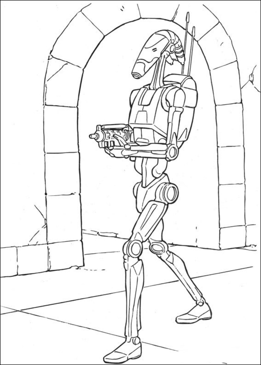 Star Wars Printable Coloring Pages HubPages