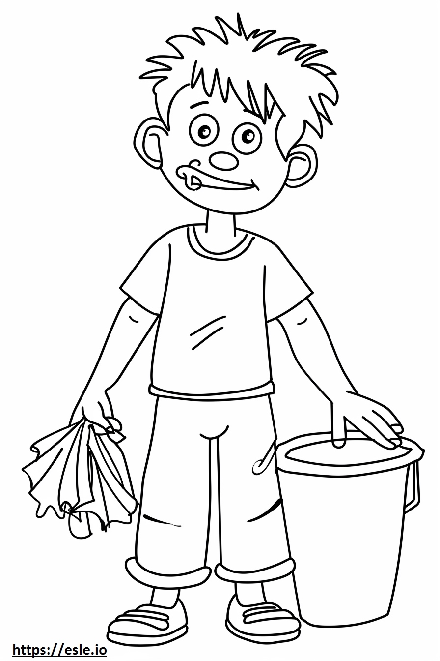 Stinky And Dirty Coloring Sheet