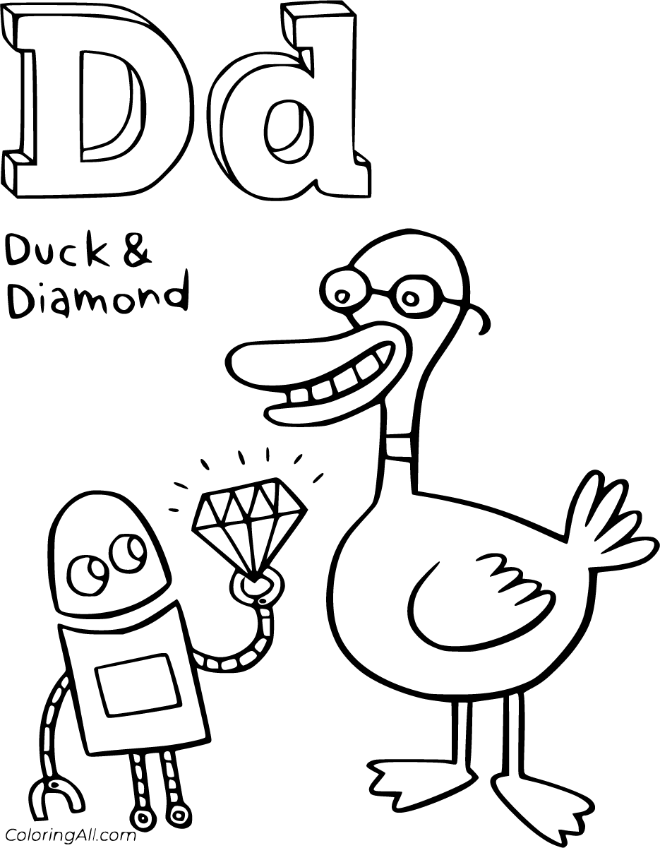 StoryBots Alphabet Coloring Pages 26 Free Printables ColoringAll