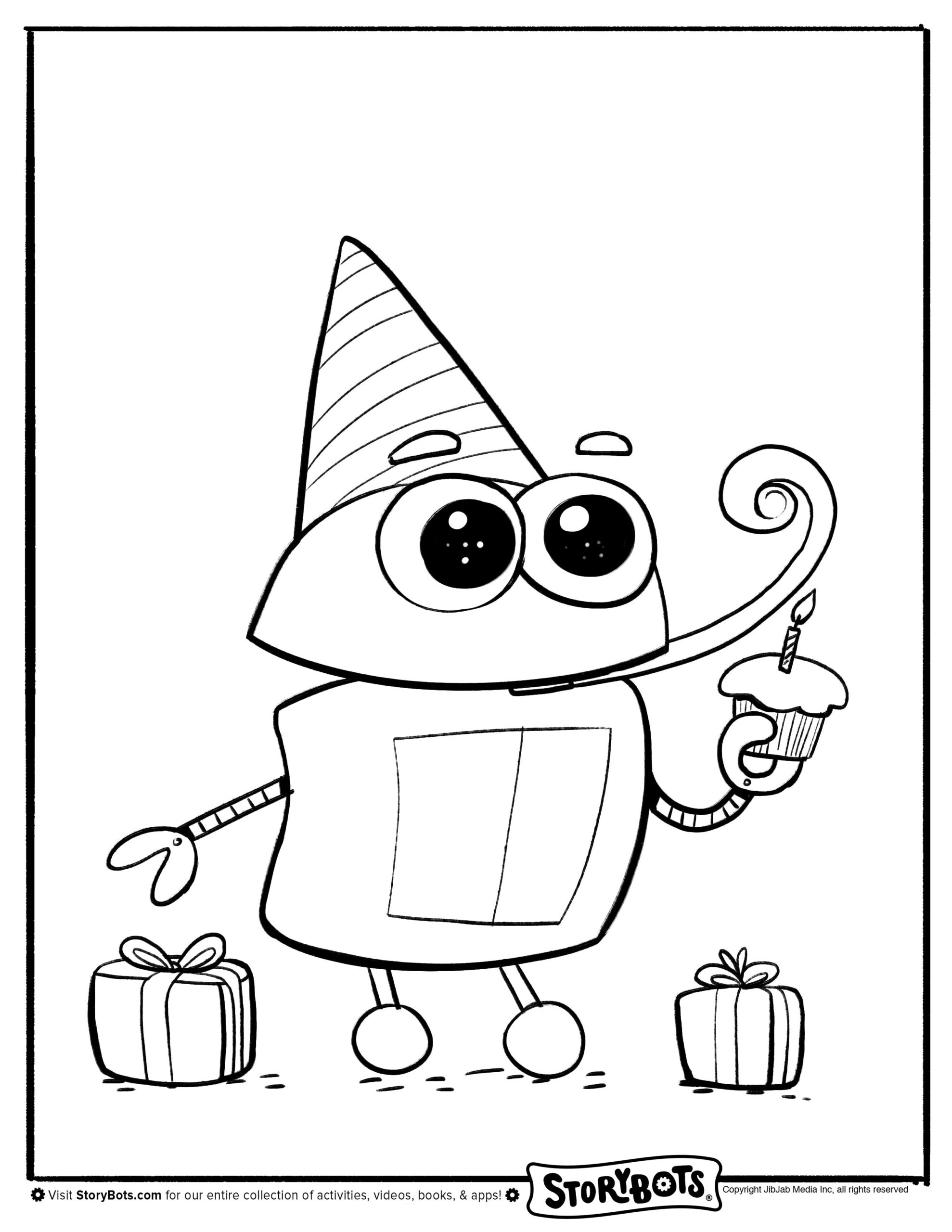 Storybots Coloring Pages Best Coloring Pages For Kids