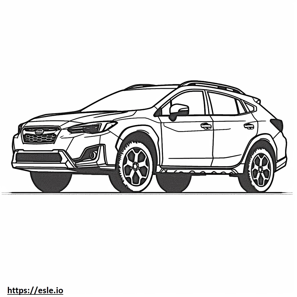 Subaru Coloring Pages Printable