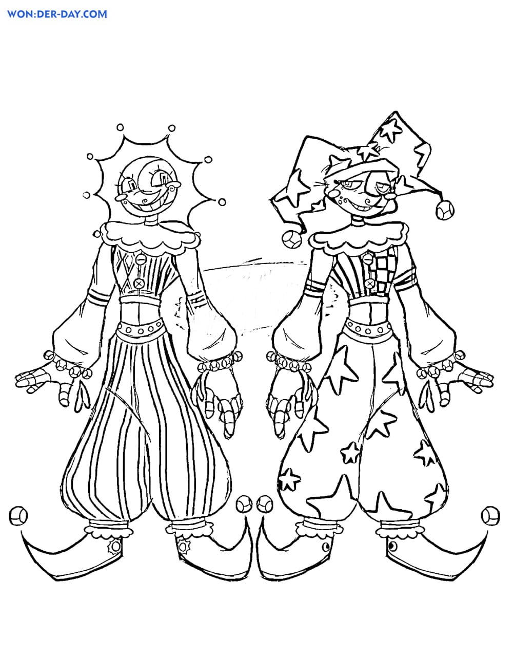 Sundrop FNAF Coloring Pages WONDER DAY Coloring Pages For Children And Adults