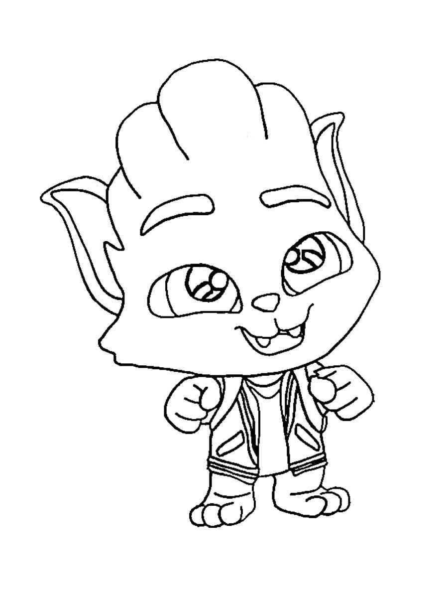 Super Monsters Coloring Pages Printable