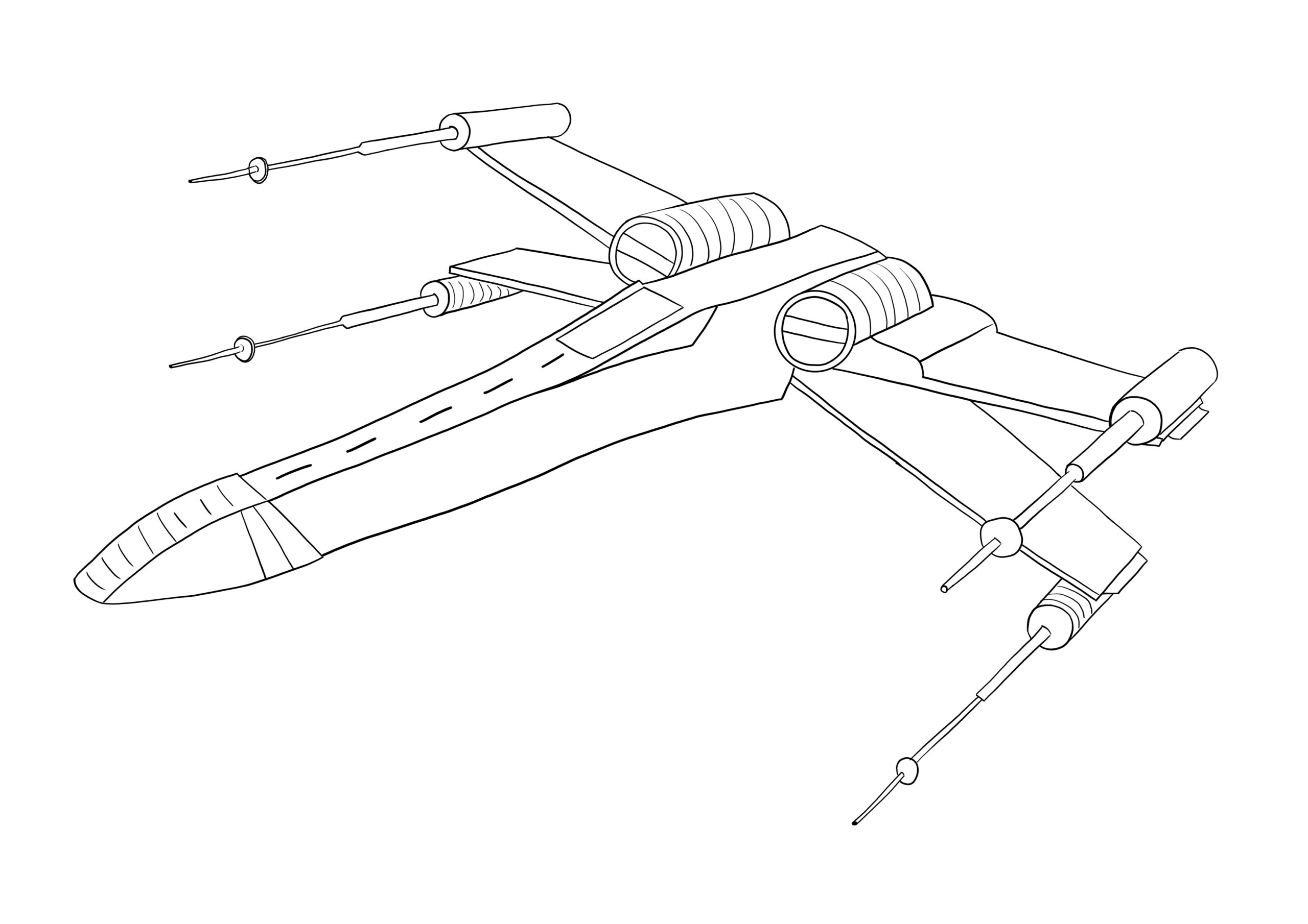 SW x Wing Coloring And Free Downloading