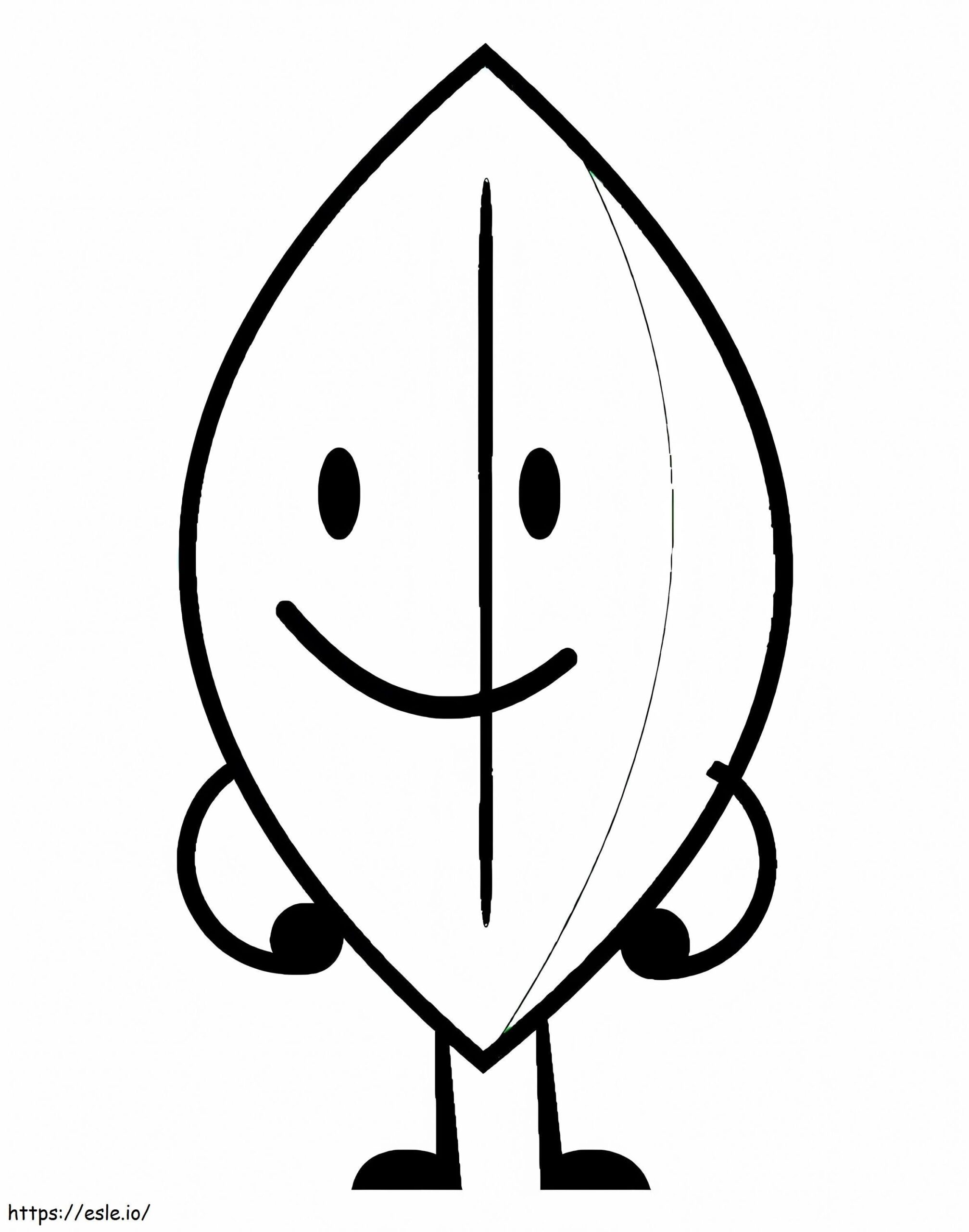 Teardrop Battle For Dream Island Coloring Page