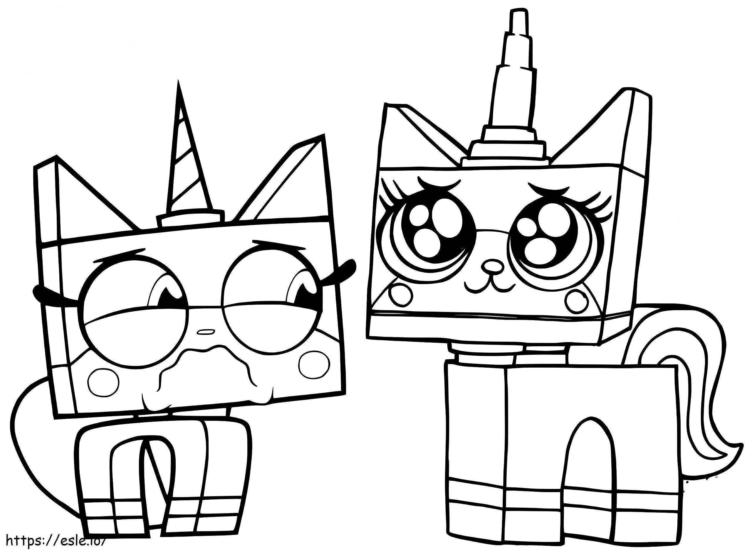 Ten Favorite Unikitty Coloring Pages Coloring Page