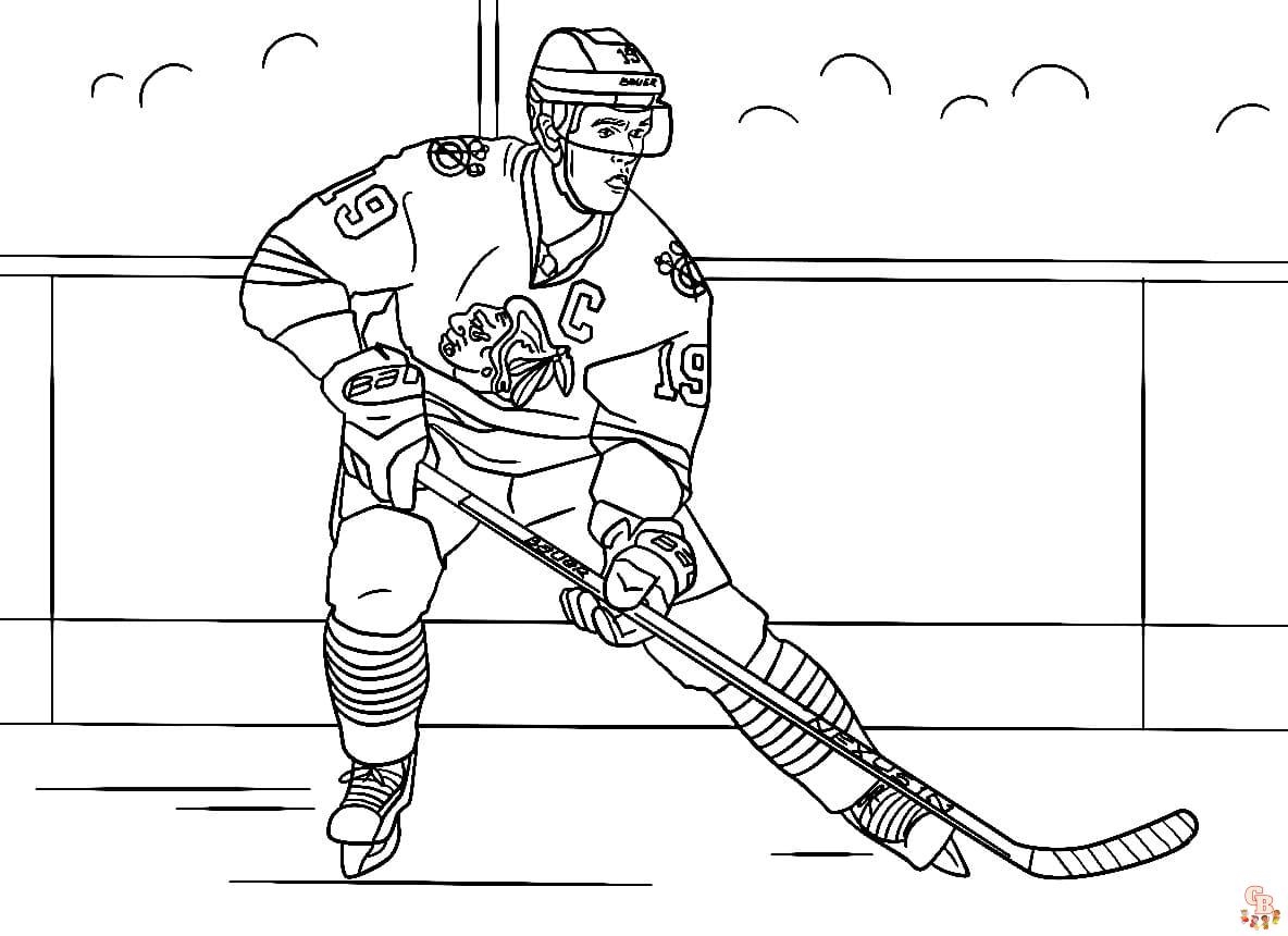 Chicago Blackhawks Coloring Sheet Printable