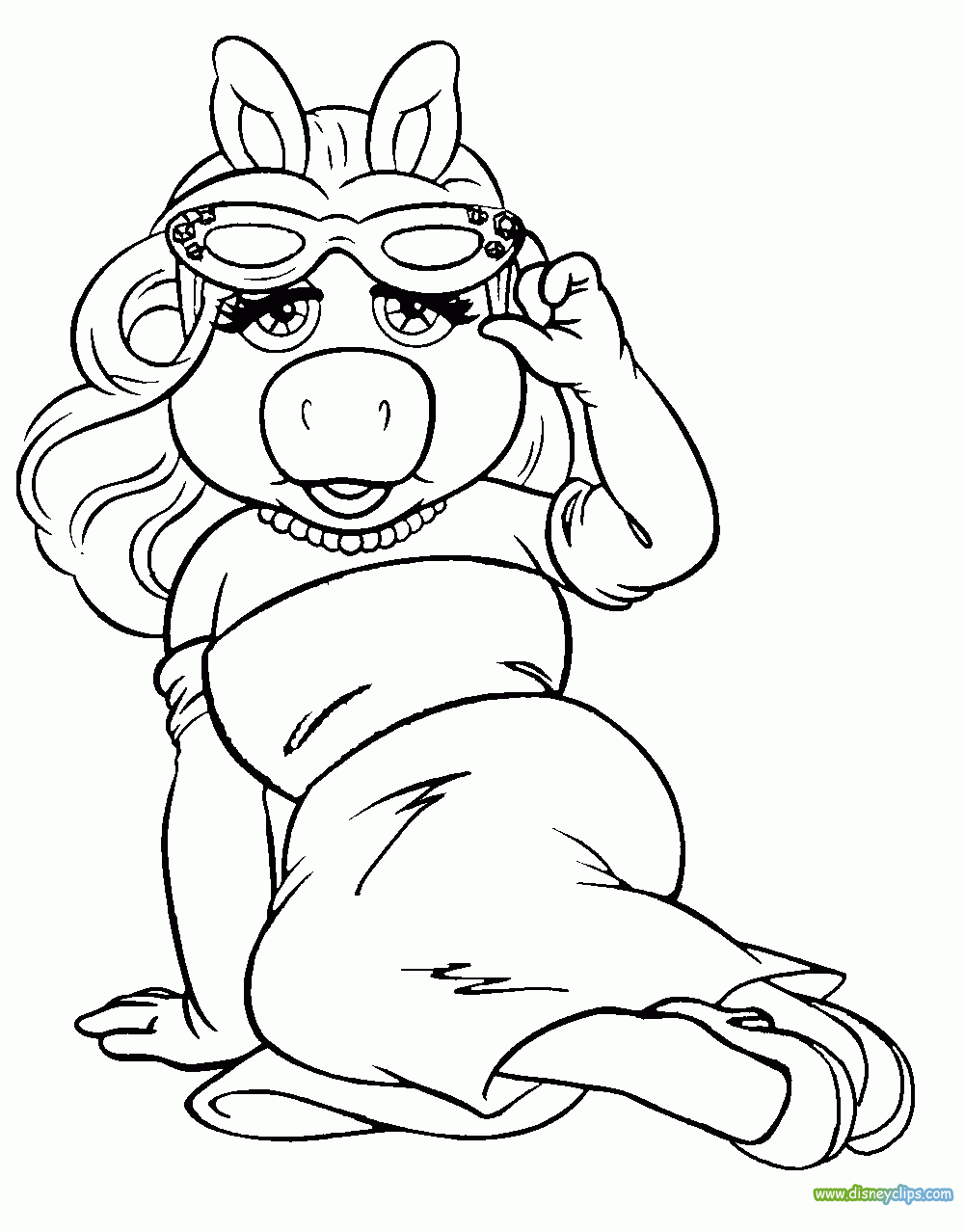 The Muppets Coloring Pages Disneyclips
