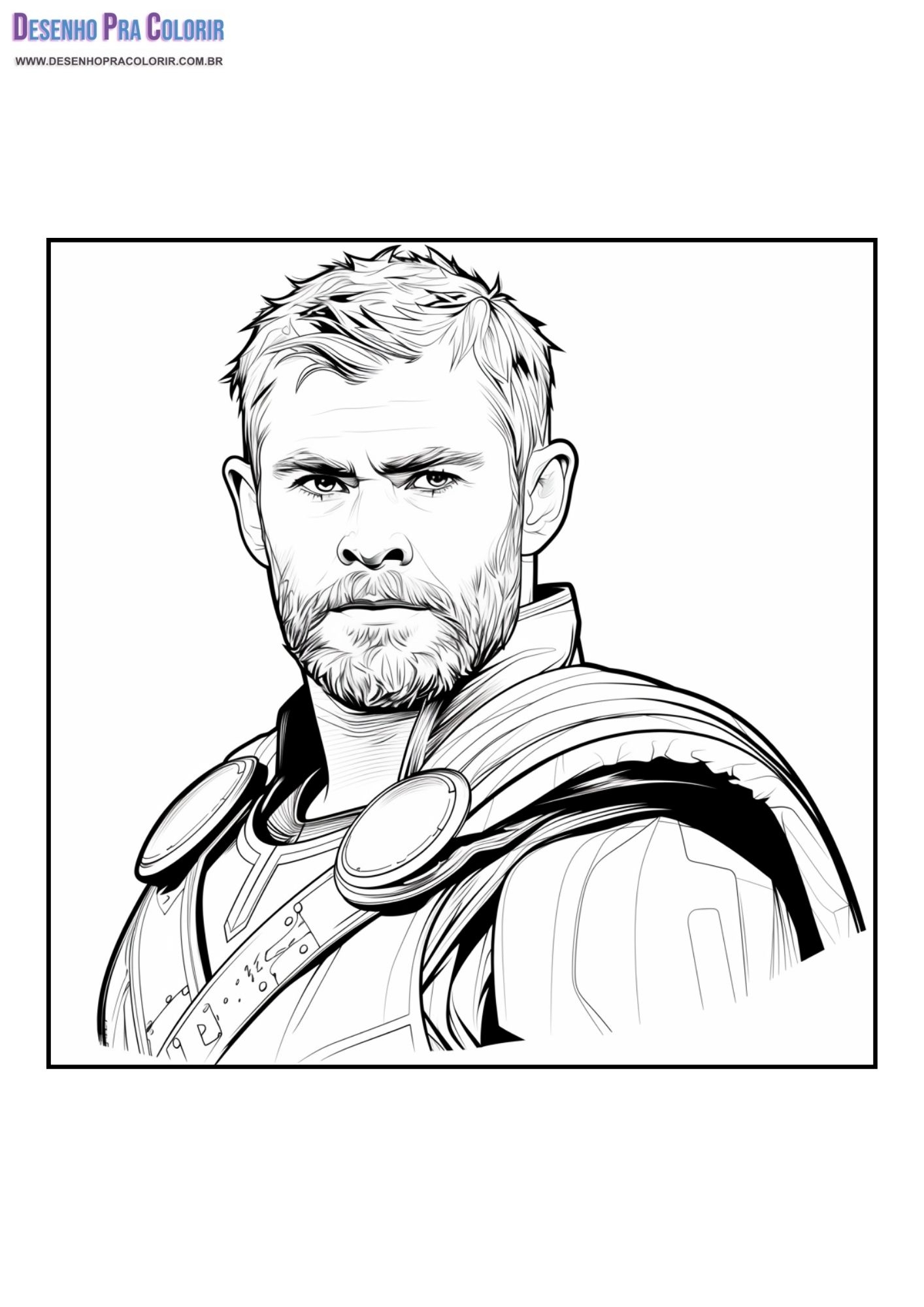 Thor Coloring Pages 60 Free Drawings To Print And Color