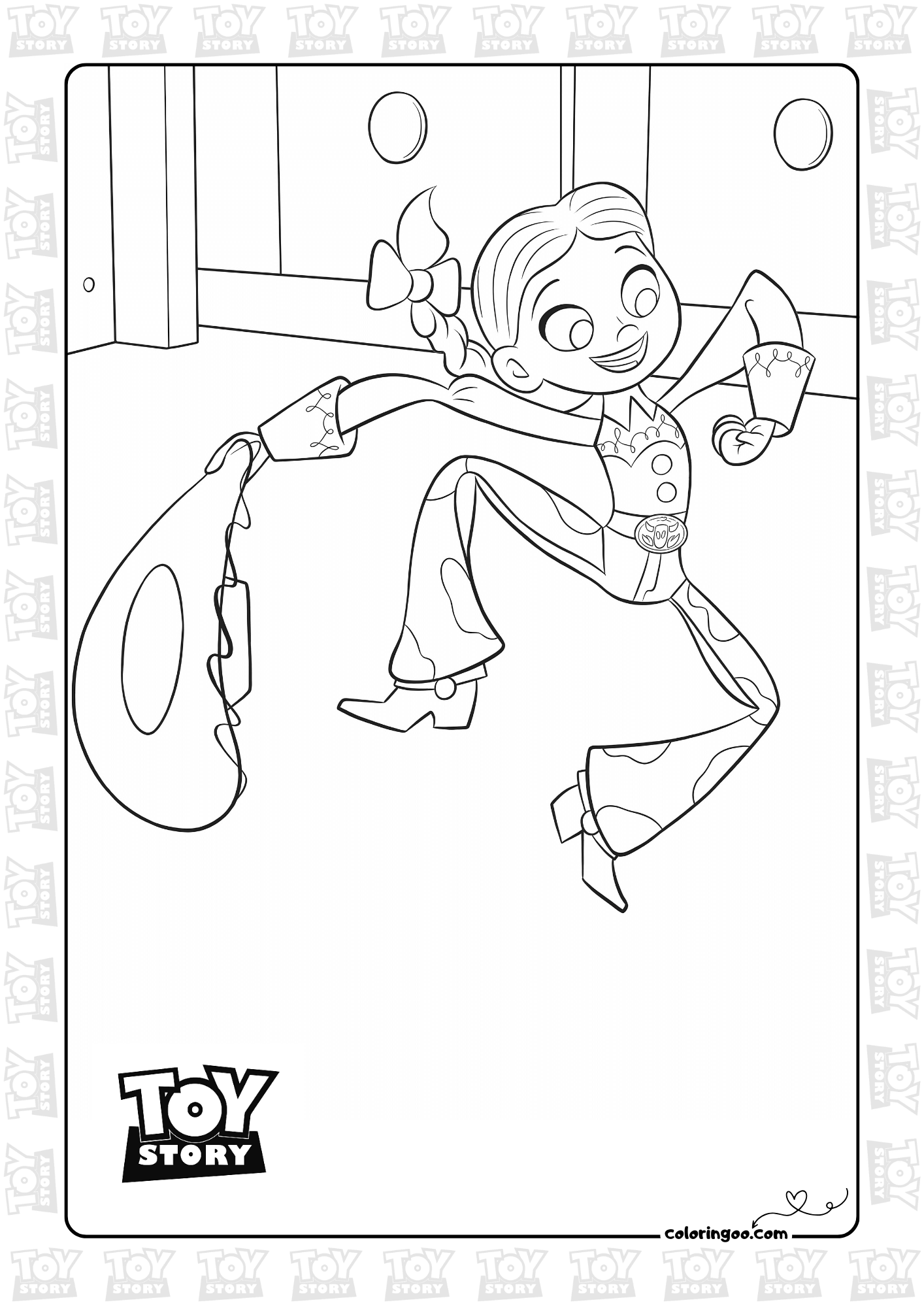 Jessie Coloring Pages Printable