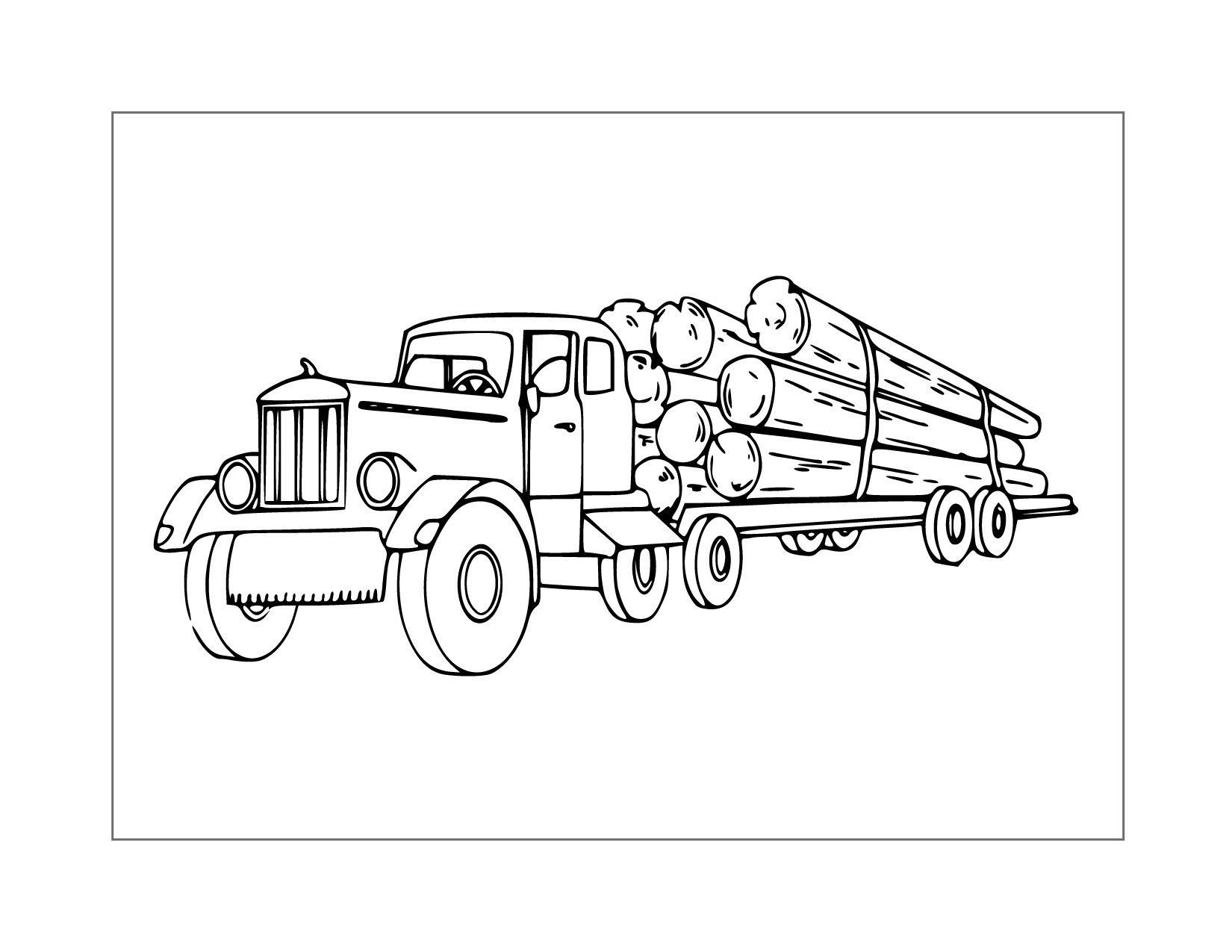Truck Coloring Pages Printable Coloring Pages FREE