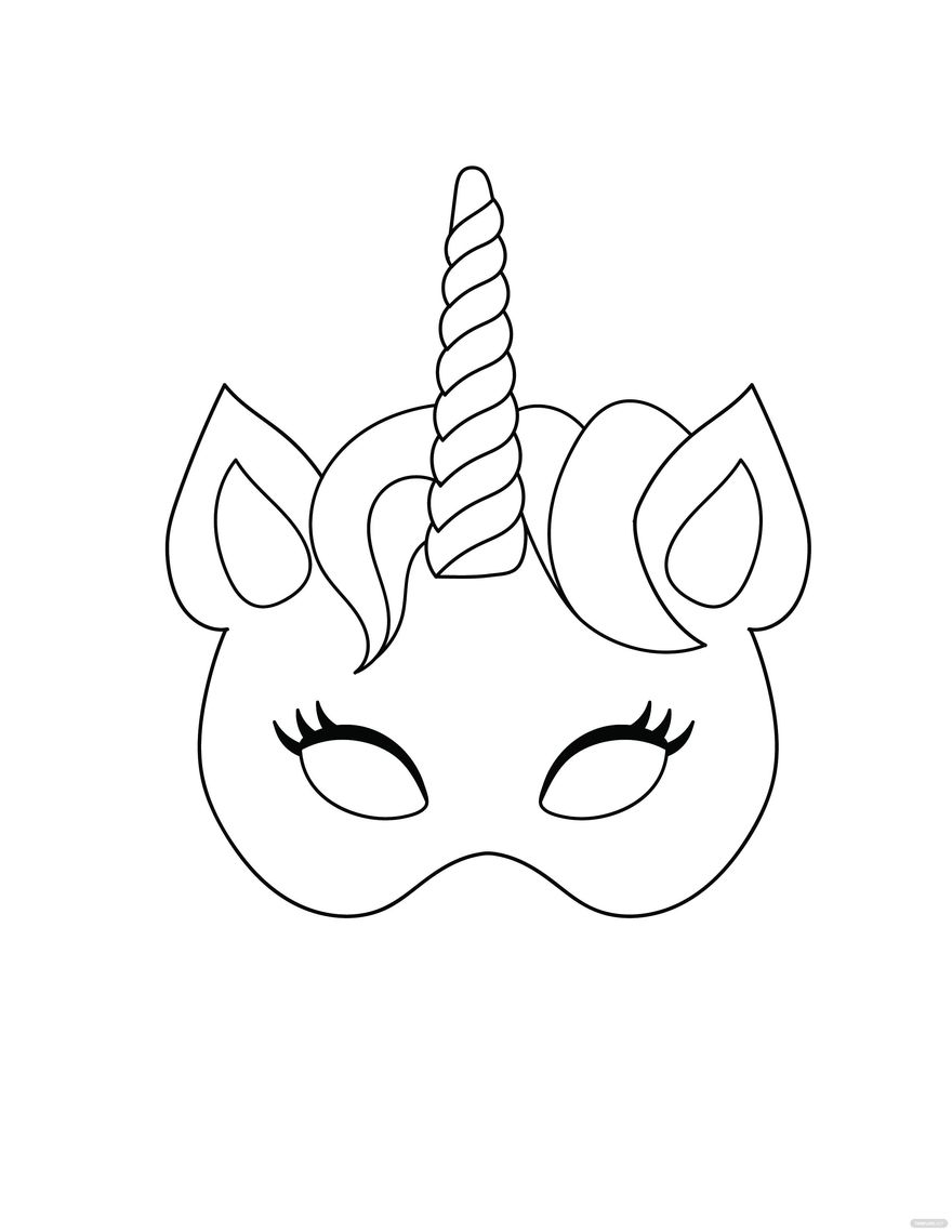 Coloring Masks Coloring Pages Printable