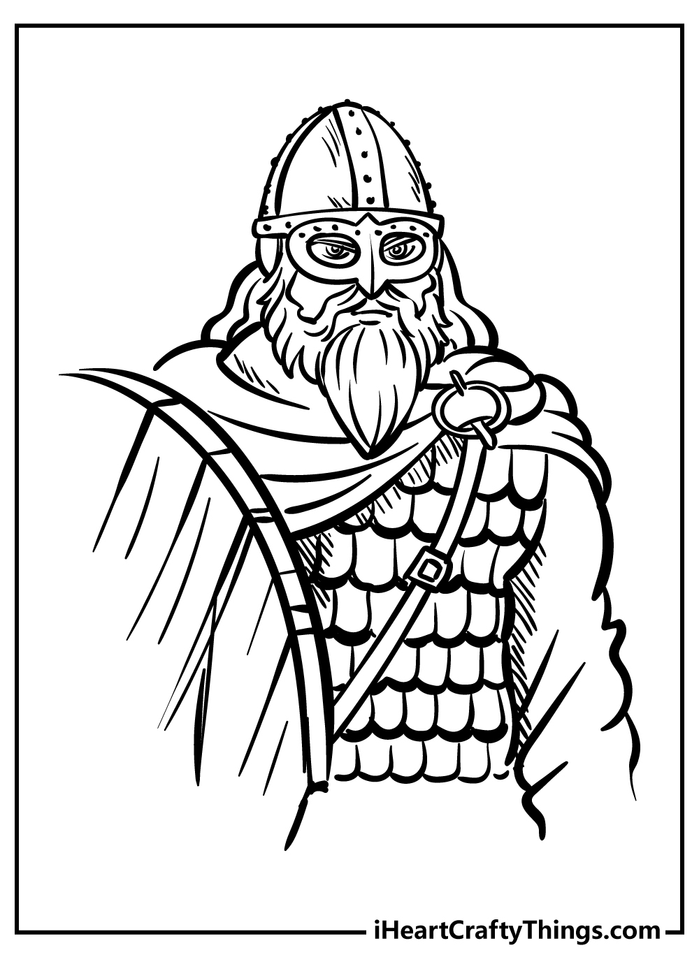 Viking Coloring Coloring Pages Printable