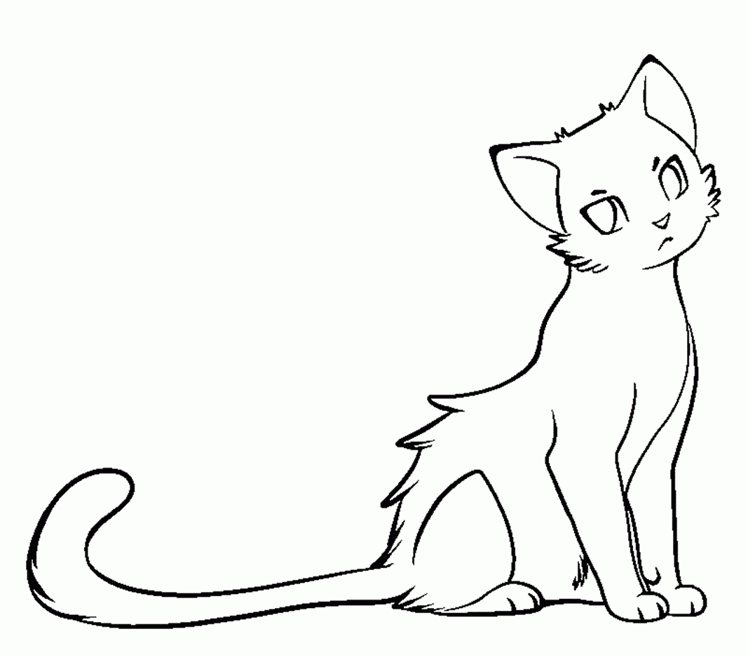 Great Warrior Cats Coloring Page Printable