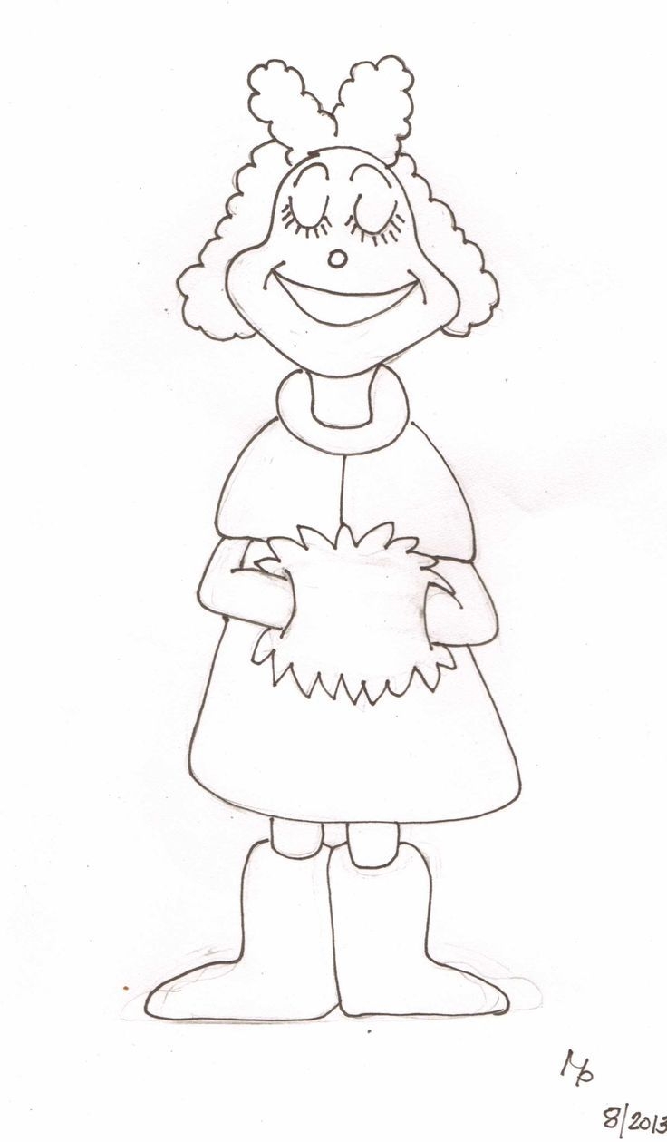 Whoville Characters Coloring Pages Home Sketch Coloring Page