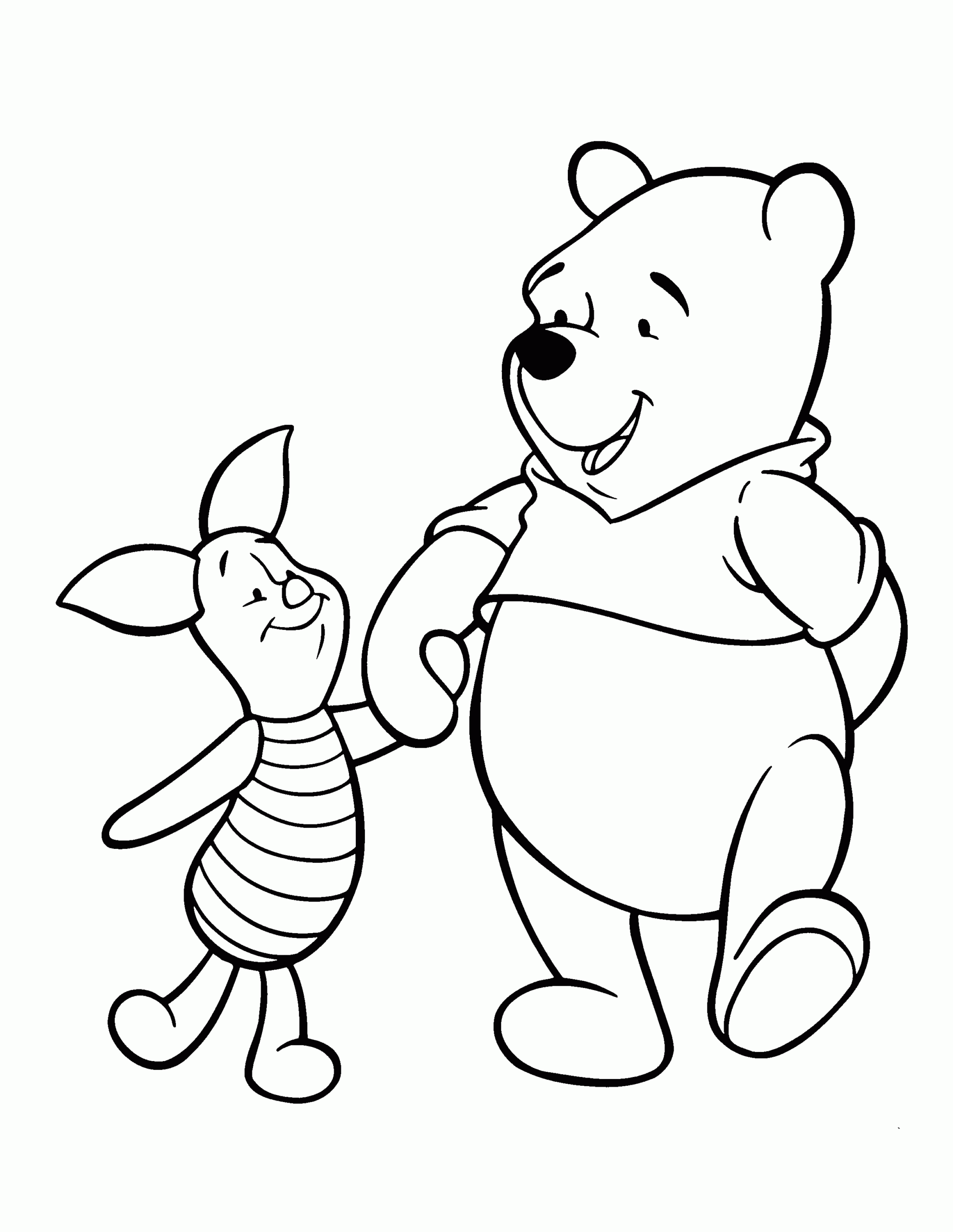 Winnie The Pooh Coloring Pages Printable Coloring Pages FREE