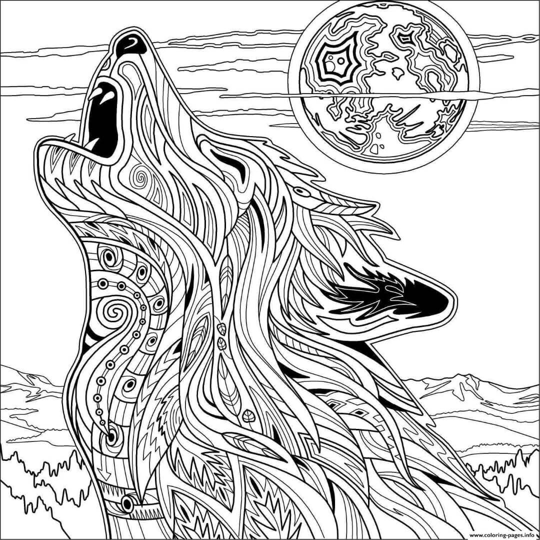 Wolf Coloring Pages Printable Coloring Pages FREE