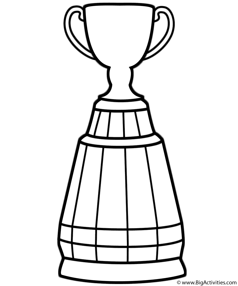 Trophy Coloring Coloring Pages Printable